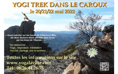 “YOGI TREK dans le CAROUX” le 20/21/22 mai 2022
