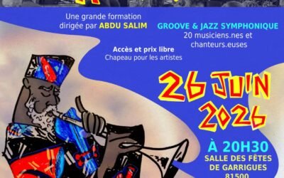 Concert à Garrigues le 26 juin 2026